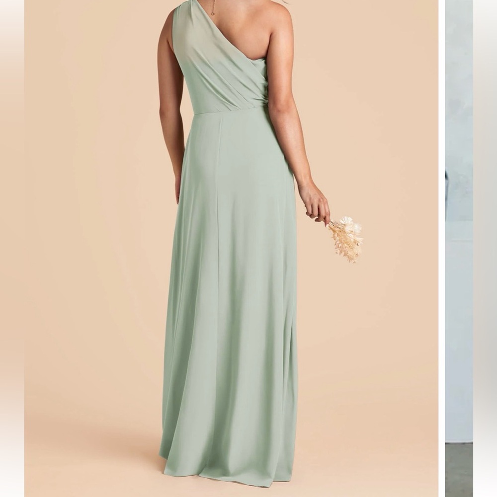 Birdy Grey Sage One-Shoulder Dress - Picture 2 of 7